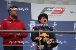 Race 2, 2nd place Yuki Tsunoda (JAP) Jenzer Motorsport 01.09.2019. Formula 3 Championship, Rd 6, Spa-Francorchamps, Belgium, Sunday.