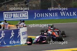 Race 2, Devlin Defrancesco (CAN) Trident 01.09.2019. Formula 3 Championship, Rd 6, Spa-Francorchamps, Belgium, Sunday.