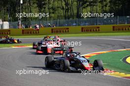 Race 1, Leonardo Pulcini (ITA) Hitech Grand Prix 31.08.2019. Formula 3 Championship, Rd 6, Spa-Francorchamps, Belgium, Saturday.