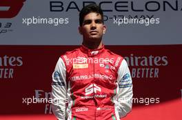 12.05.2019 - Race 2, Jehan Daruvala (IND) Prema Racing race winner 12.05.2019. FIA Formula 3 Championship, Rd 1 and 2, Barcelona, Spain.