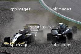 12.05.2019 - Race 2, Crash, Ye Yifei (CHI) Hitech Grand Prix 12.05.2019. FIA Formula 3 Championship, Rd 1 and 2, Barcelona, Spain.