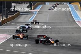 Race 1, Juri Vips (EST) Hitech Grand Prix 22.06.2019. FIA Formula 3 Championship, Rd 2, Paul Ricard, France, Saturday.