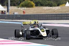 Race 1, Max Fewtrell (GBR) ART Grand Prix with a puncture 22.06.2019. FIA Formula 3 Championship, Rd 2, Paul Ricard, France, Saturday.