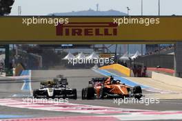 Race 2, Alessio Deledda (ITA) Campos Racing 23.06.2019. FIA Formula 3 Championship, Rd 2, Paul Ricard, France, Sunday.