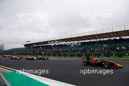 Race 2, Start of the race 14.07.2019. FIA Formula 3 Championship, Rd 4, Silverstone, England, Sunday.