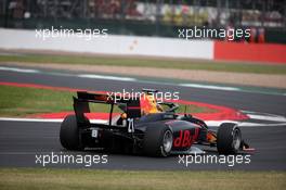 Race 1, Juri Vips (EST) Hitech Grand Prix 13.07.2019. FIA Formula 3 Championship, Rd 4, Silverstone, England, Saturday.
