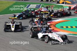 Race 1, Start of the race 07.09.2019. Formula 3 Championship, Rd 7, Monza, Italy, Saturday.