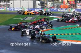 Race 2, Start of the race 08.09.2019. Formula 3 Championship, Rd 7, Monza, Italy, Sunday.