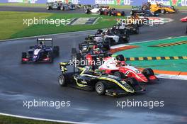 Race 2, Logan Sargeant (USA) Carlin Buzz Racing 08.09.2019. Formula 3 Championship, Rd 7, Monza, Italy, Sunday.