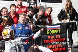 Race 1, Robert Shwartzman (RUS) Prema Racing 2nd place and 2019 FIA Formula 3 Champion 28.09.2019. FIA Formula 3 Championship, Rd 8, Sochi, Russia, Saturday.