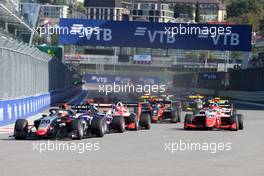 29.09.2019 - Race 2, Leonardo Pulcini (ITA) Hitech Grand Prix 29.09.2019. FIA Formula 3 Championship, Rd 8, Sochi, Russia, Sunday.