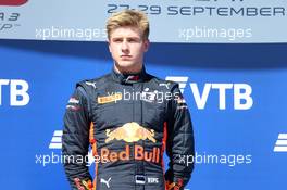 29.09.2019 - Race 2, JÃ¼ri Vips (EST) Hitech Grand Prix race winner 29.09.2019. FIA Formula 3 Championship, Rd 8, Sochi, Russia, Sunday.