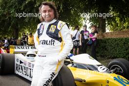 Rene Arnoux. 4-7-07.2019 Goodwood Festival of Speed, Goodwood, England
