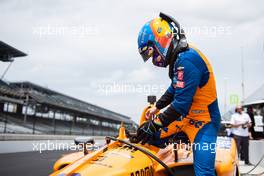 Fernando Alonso, McLaren Racing. 18.05.2019. Indianapolis 500 Qualifying, USA.