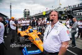 Zak Brown (USA) McLaren Executive Director. 19.05.2019. Indianapolis 500 Qualifying, USA.