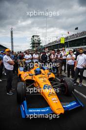 Fernando Alonso, McLaren Racing. 19.05.2019. Indianapolis 500 Qualifying, USA.