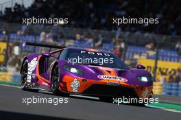 Ben Keating (USA) / Jeroen Bleekemolen (NED) / Felipe Fraga (BRA) #85 Keating Motorsports Ford GT. 02.06.2019. FIA World Endurance Championship, Le Mans Test, Le Mans, France, Sunday.
