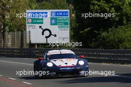 Proton Competition - #78 - Porsche 911 RSR - GTE Am - Louis Prette(ITA), Philippe Prette(ITA), Vincent Abril(FRA) 02.06.2019. FIA World Endurance Championship, Le Mans 24 Hours Test Day, Le Mans, France.