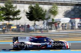 United Autosports - #32 Ligier JSP217 Gibson - LMP2 - Ryan Cullen(GBR)), William Owen(USA), Alex Brundle(GBR) 02.06.2019. FIA World Endurance Championship, Le Mans 24 Hours Test Day, Le Mans, France.