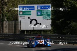 Rene Binder (AUT) / Julien Canal (FRA) / Will Stevens (GBR) #23 Panis Barthez Competition Ligier JS P217 - Gibson. 02.06.2019. FIA World Endurance Championship, Le Mans Test, Le Mans, France, Sunday.