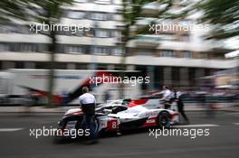 Sebastien Buemi (SUI) / Kazuki Nakajima (JPN) / Fernando Alonso (ESP) #08 Toyota Gazoo Racing Toyota TS050 Hybrid. 09-11.06.2019. FIA World Endurance Championship, Le Mans 24 Hours, Preview, Le Mans, France.