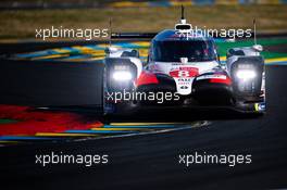 Sebastien Buemi (SUI) / Kazuki Nakajima (JPN) / Fernando Alonso (ESP) #08 Toyota Gazoo Racing Toyota TS050 Hybrid. 13.06.2019. FIA World Endurance Championship, Le Mans 24 Hours, Qualifying, Le Mans, France. Thursday.