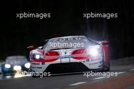 Andy Priaulx (GBR) / Harry Tincknell (GBR) / Jonathan Bomarito (USA) #67 Ford Chip Ganassi Team UK Ford GT. 12.06.2019. FIA World Endurance Championship, Le Mans 24 Hours, Practice and Qualifying, Le Mans, France. Wednesday.