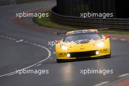 Oliver Gavin (GBR) / Tommy Milner (USA) / Marcel Fassler (SUI) #64 Corvette Racing - GM Chevrolet Corvette C7.R. 12.06.2019. FIA World Endurance Championship, Le Mans 24 Hours, Practice and Qualifying, Le Mans, France. Wednesday.
