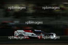 Mike Conway (GBR) / Kamui Kobayashi (JPN) / Jose Maria Lopez (ARG) #07 Toyota Gazoo Racing Toyota TS050 Hybrid. 15.06.2019. FIA World Endurance Championship, Le Mans 24 Hours, Race, Le Mans, France. Saturday.