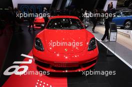 06.03.2019- Porsche 718 Cayman 05-06.03.2019. Geneva International Motor Show, Geneva, Switzerland.
