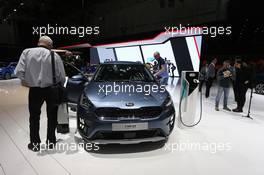 05.03.2019- Kia Niro Hybrid and Plug-in Hybrid 05-06.03.2019. Geneva International Motor Show, Geneva, Switzerland.