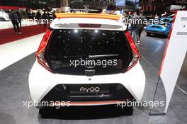05.03.2019- Toyota Aygo X-style 05-06.03.2019. Geneva International Motor Show, Geneva, Switzerland.