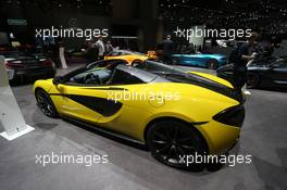 06.03.2019- McLaren 600LT Spider 05-06.03.2019. Geneva International Motor Show, Geneva, Switzerland.