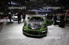 06.03.2019- Techart 911 GT Street RS 05-06.03.2019. Geneva International Motor Show, Geneva, Switzerland.