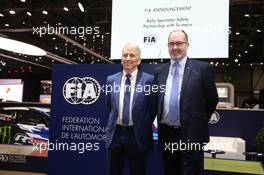 06.03.2019- Fia Press Conference: Rally Spectator Safety Partnership with Siemens and FIA 05-06.03.2019. Geneva International Motor Show, Geneva, Switzerland.
