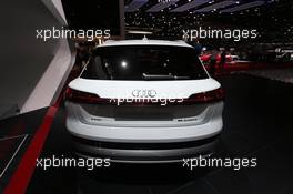 05.03.2019- Audi  55 e-tron Quattro 05-06.03.2019. Geneva International Motor Show, Geneva, Switzerland.