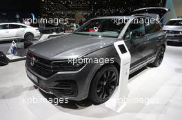 05.03.2019- Volkswagen Tuareg V8TDI R-Line 05-06.03.2019. Geneva International Motor Show, Geneva, Switzerland.