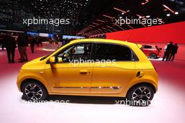 05.03.2019- Renault Twingo 05-06.03.2019. Geneva International Motor Show, Geneva, Switzerland.