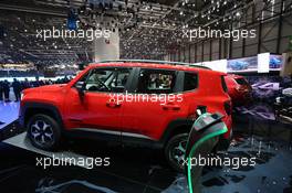 05.03.2019- Jeep Renegate Plug-in Hybrid 05-06.03.2019. Geneva International Motor Show, Geneva, Switzerland.