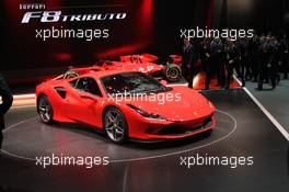 05.03.2019- Ferrari F8 Tributo 05-06.03.2019. Geneva International Motor Show, Geneva, Switzerland.