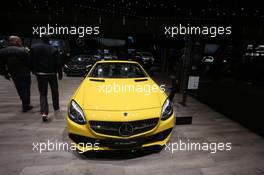 05.03.2019- Mercedes SLC Final Edition 05-06.03.2019. Geneva International Motor Show, Geneva, Switzerland.
