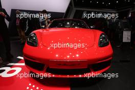 06.03.2019- Porsche 718 Boxster 05-06.03.2019. Geneva International Motor Show, Geneva, Switzerland.