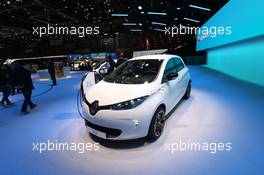 05.03.2019- Renault ZOE 05-06.03.2019. Geneva International Motor Show, Geneva, Switzerland.