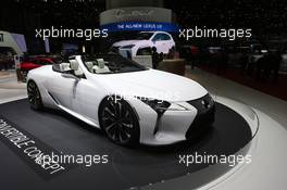 05.03.2019- Lexus LC COnvertible Concept 05-06.03.2019. Geneva International Motor Show, Geneva, Switzerland.