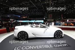 05.03.2019- Lexus LC COnvertible Concept 05-06.03.2019. Geneva International Motor Show, Geneva, Switzerland.