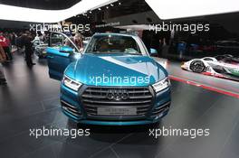 05.03.2019- Audi q5 TFSIe quattro 05-06.03.2019. Geneva International Motor Show, Geneva, Switzerland.