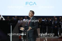 05.03.2019- Timothy Kuniskis (USA) CEO Alfa Romeo 05-06.03.2019. Geneva International Motor Show, Geneva, Switzerland.