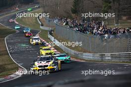 23.03.2019. VLN ADAC Westfalenfahrt,, Round 1, Nürburgring, Germany. Nick Catsburg, Marco Wittmann, John Edwards, ROWE Racing, BMW M6 GT3. This image is copyright free for editorial use © BMW AG