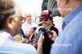 Fernando Alonso (ESP) Toyota Gazoo Racing. 13.03.2019. FIA World Endurance Championship, Round 6, Sebring, USA, Wednesday.