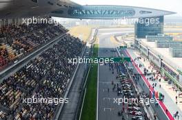 The grid before the start of the race. 10.11.2019. FIA World Endurance Championship, Round 3, Four Hours of Shanghai, Shanghai, China, Sunday.
